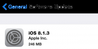 不溫不火的iOS 8.1.3，還是沒有解決關(guān)鍵問題