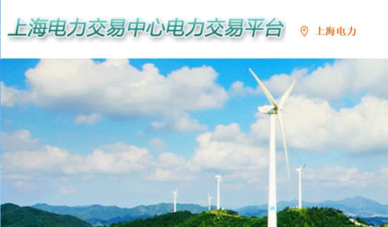 上海電力交易中心平臺(tái)