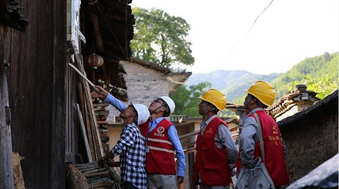 農(nóng)網(wǎng)改造升級(jí) 讓古村煥新顏