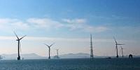 福建莆田南日島海上風場項目首臺風機順利并網(wǎng)發(fā)電！