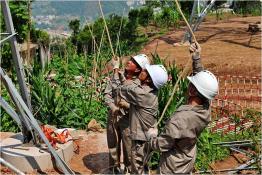 巴東供電：遷改線路讓道500千伏盤龍線