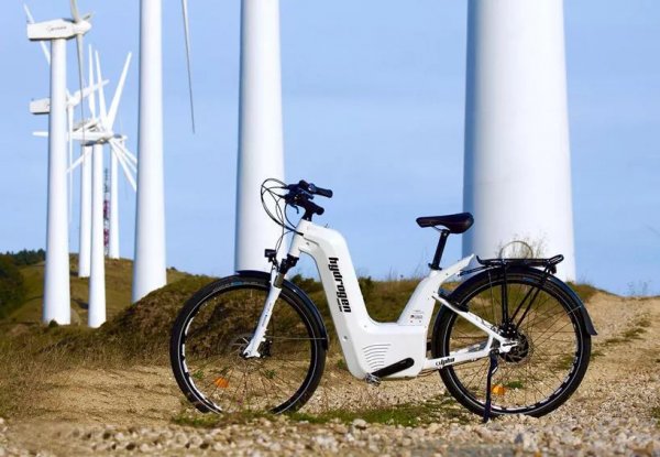 全球首款商業(yè)化的氫能源電動自行車法國上路