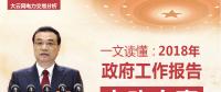 一文讀懂李克強總理2018年政府工作報告中電改大事！