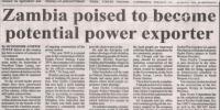 《贊比亞時(shí)報(bào)》專欄報(bào)道下凱富峽水電站工程