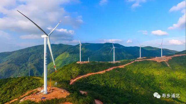 好一個(gè)龐然大物！欽州這個(gè)風(fēng)電站建成這樣啦！
