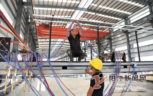 陽江兩海上風電裝備項目下月投產(chǎn)