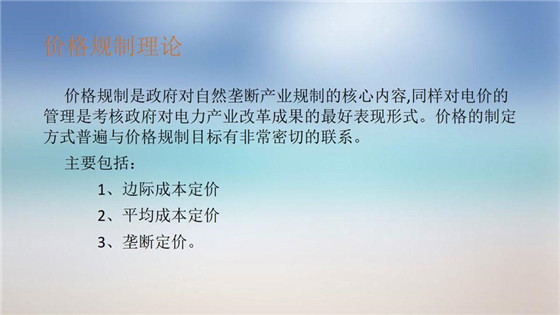 我國電力價格規(guī)制現(xiàn)狀、存在的問題及原因分析