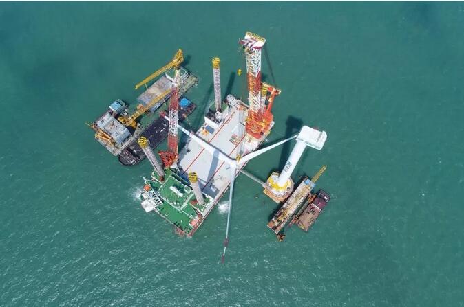 國內(nèi)首個大功率海上風電試驗風場建設(shè)圓滿收官