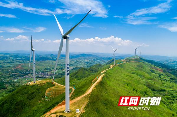 桂陽風電產(chǎn)業(yè)按下“快進鍵” 華麗崛起成湖南“風電之都”