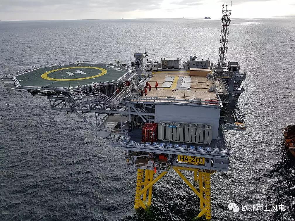 世界首個(gè)海上無(wú)功補(bǔ)償站安裝完成！