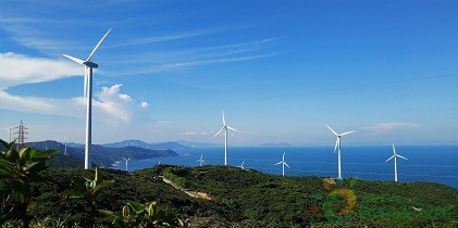 中國最美海島風(fēng)電場--上川島風(fēng)電場