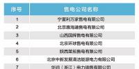 北京新增9家售電公司 1家注冊暫不生效！