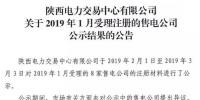 陜西新增8家售電公司（北京推送3家）