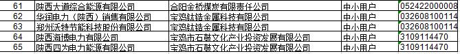 陜西2019年下半年電力直接交易售電公司代理中小用戶信息申報(bào) 65家未通過初審