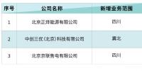 北京電力交易中心：3家售電公司申請業(yè)務范圍變更
